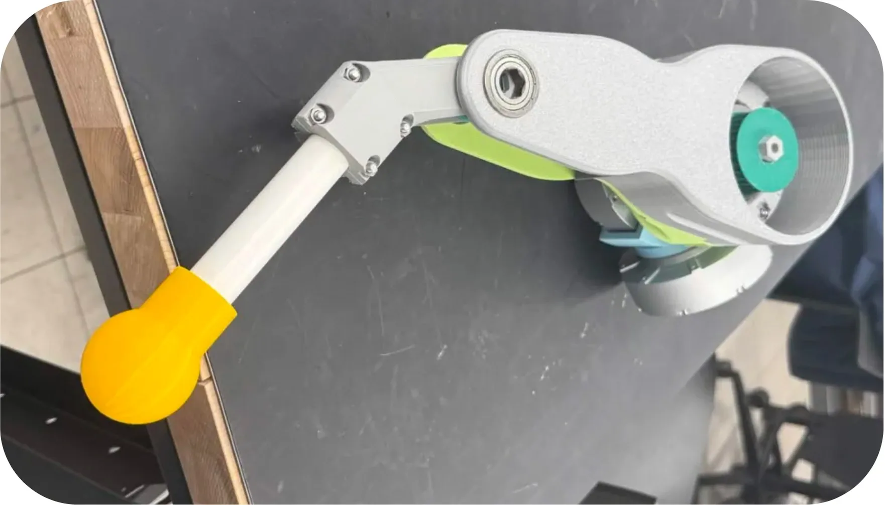 CCBR modular robot leg assembly
